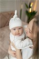21828 Набор 2 предмета: Шапоча с узелком (интерлок-лапша), Шапочка с узелком (интерлок-набивка) "Babyedel" 21828