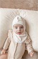 21232 Шапочка - шлем хлопок 100% (интерлок), Babyedel 21232